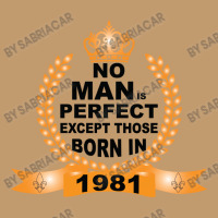 No Man Is Perfect Except Those Born In 1981 Urban Pullover Hoodie | Artistshot