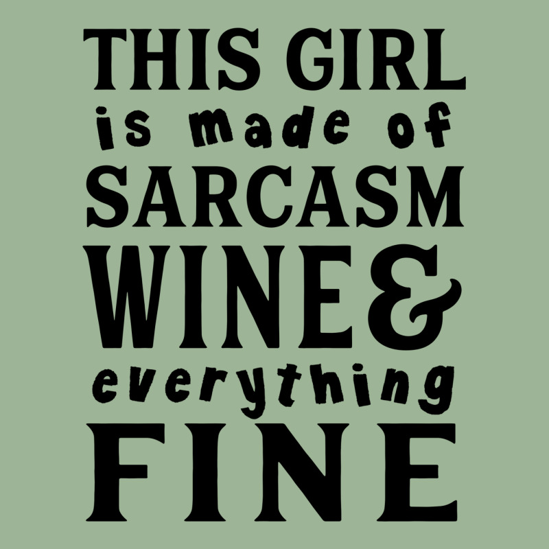 Sarcasm Wine And Everything Fine Urban Pullover Hoodie | Artistshot