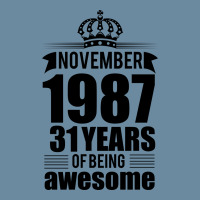 November 1987 31 Years Of Being Awesome Urban Pullover Hoodie | Artistshot