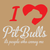 I Love Pitbulls Its People That Annoy Me Urban Pullover Hoodie | Artistshot