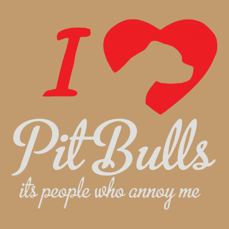 I Love Pitbulls Its People That Annoy Me Urban Pullover Hoodie by nbobatiga | Artistshot