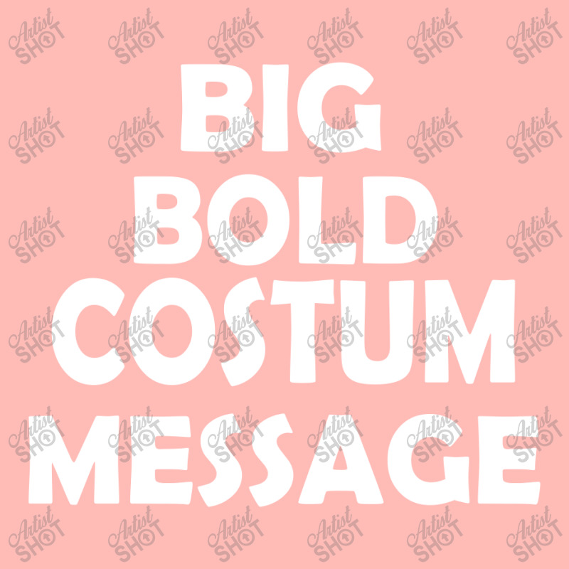 Big Bold Costum Message Urban Pullover Hoodie | Artistshot