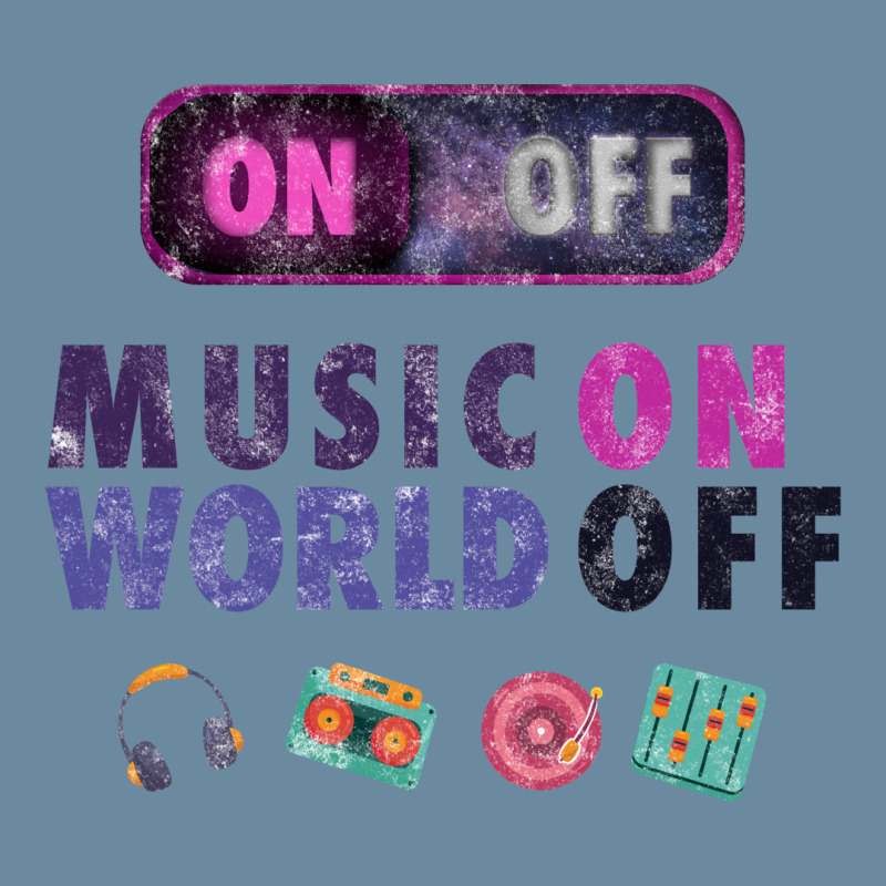 Music On World Off Urban Pullover Hoodie by autlu2024 | Artistshot