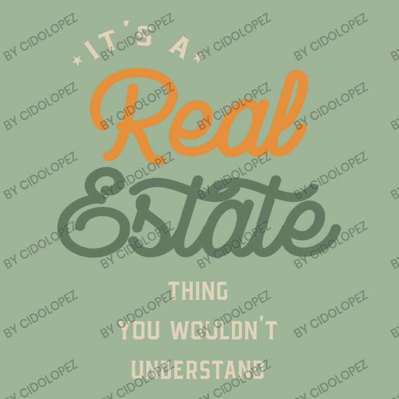 A Real Estate Thing, You Wouldn't Understand Urban Sweatpant by cidolopez | Artistshot