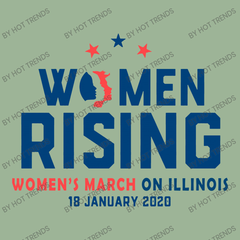 Women's Rising   Women's March On Illinois 2 Urban Heavy T-shirt | Artistshot