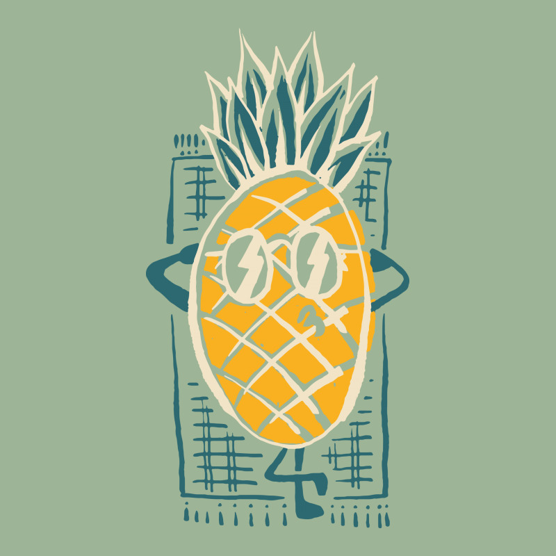 Pineapple Sunbathe Urban Heavy T-shirt by Quilimo | Artistshot