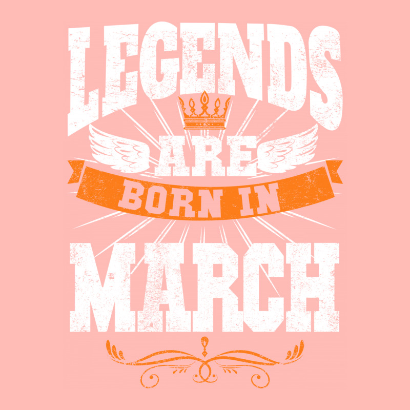 Legends Are Born In March For Dark Urban Heavy T-shirt by autlu2024 | Artistshot