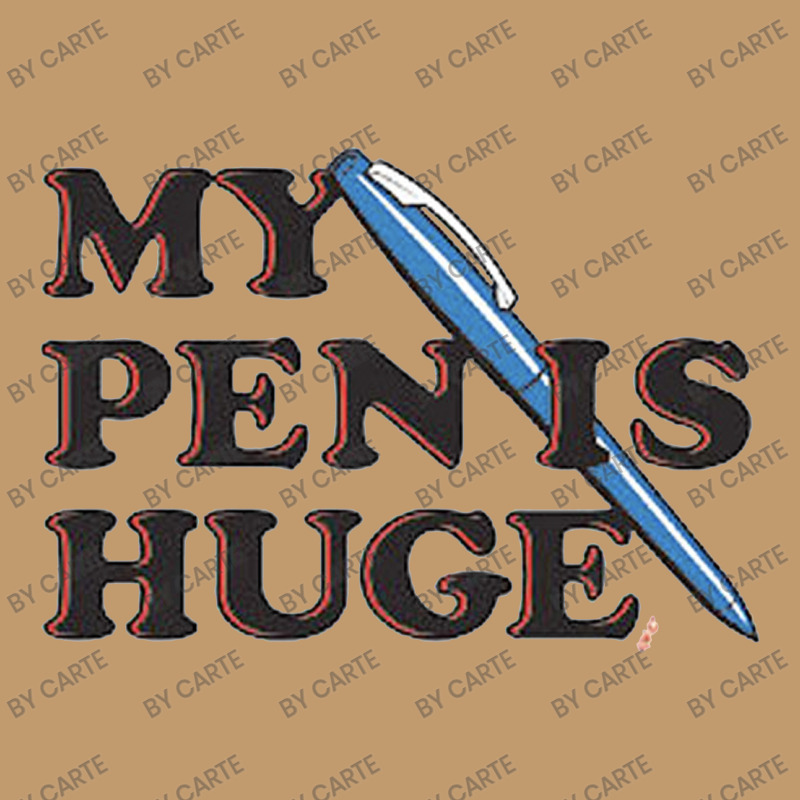 My Pen Is Huge Urban Heavy T-shirt | Artistshot