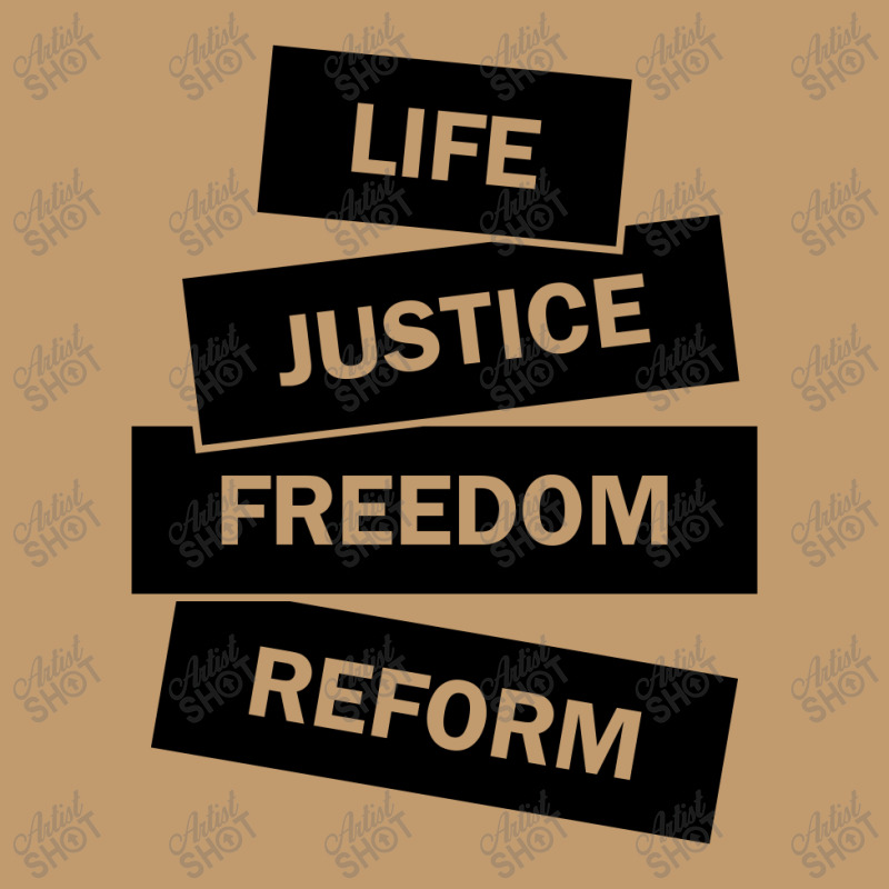 Life. Justice. Freedom. Reform. Urban Heavy T-shirt by Ale Ceconello | Artistshot