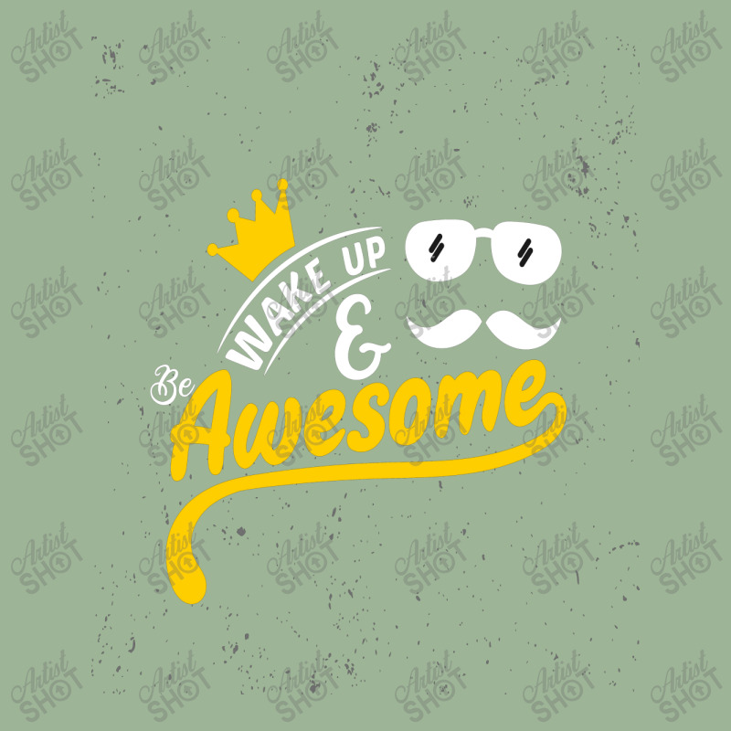 Wake Up And Be Awesome Urban Heavy T-shirt | Artistshot