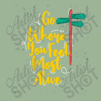 Go Where You Feel Most Alive Urban Heavy T-shirt | Artistshot