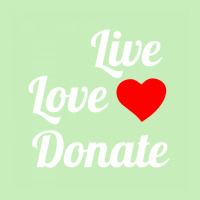 Live Love Donate White Urban Heavy T-shirt | Artistshot