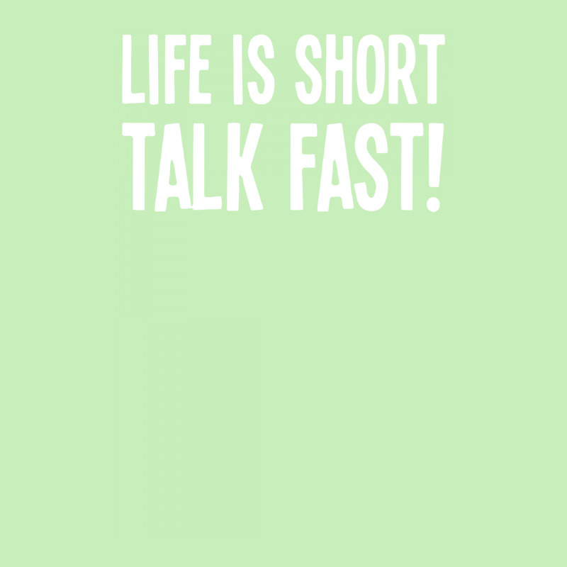 Life Is Short Talk Fast Urban Heavy T-shirt | Artistshot