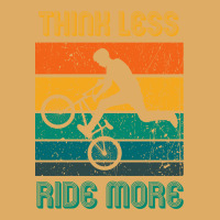 Think Less Ride More, Ride A Bike, Bmx Stunts Urban Heavy T-shirt | Artistshot