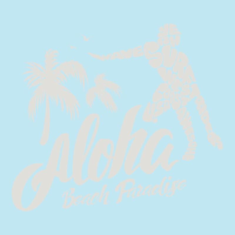 Aloha Beach Paradise Urban Heavy T-shirt by Chiks | Artistshot