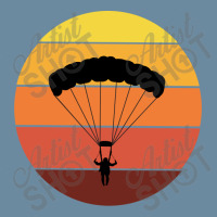 Vintage Retro Base Jumping Sky Diving Diver Gift Urban Heavy T-shirt | Artistshot