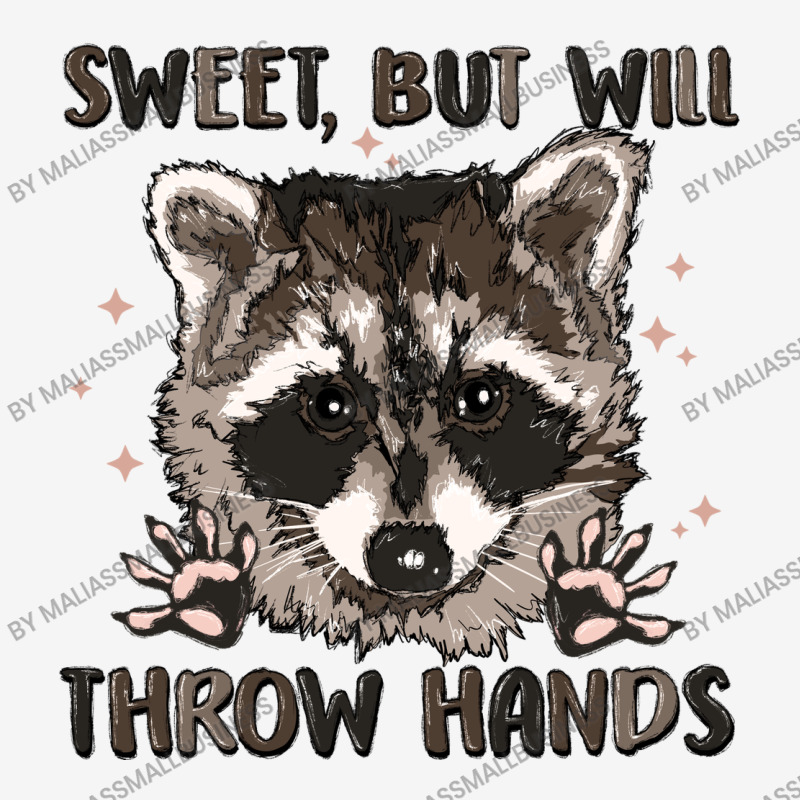 Sweet But Will Throw Hands Rear Car Mat | Artistshot