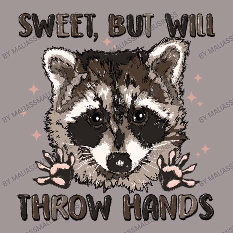 Sweet But Will Throw Hands Vintage Short | Artistshot