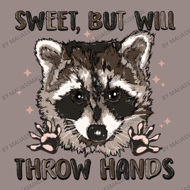 Sweet But Will Throw Hands Vintage T-shirt | Artistshot