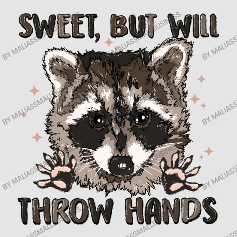 Sweet But Will Throw Hands Medium-length Apron | Artistshot