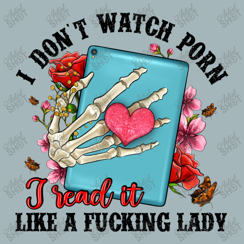 I Don T Watch Porn I Read It Like A Fucking Lady Unisex Sherpa-Lined Denim Jacket by Artiststas | Artistshot