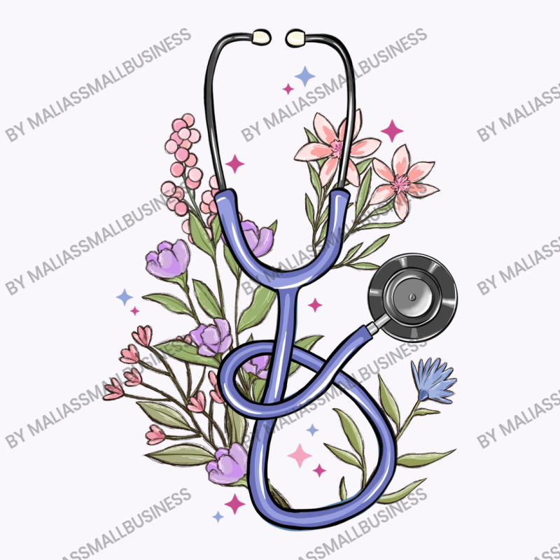 Floral Stethoscope Tank Top | Artistshot