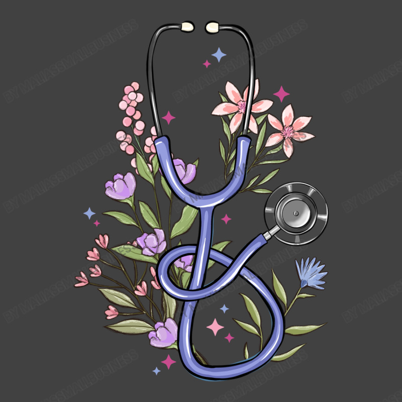 Floral Stethoscope Vintage T-shirt | Artistshot