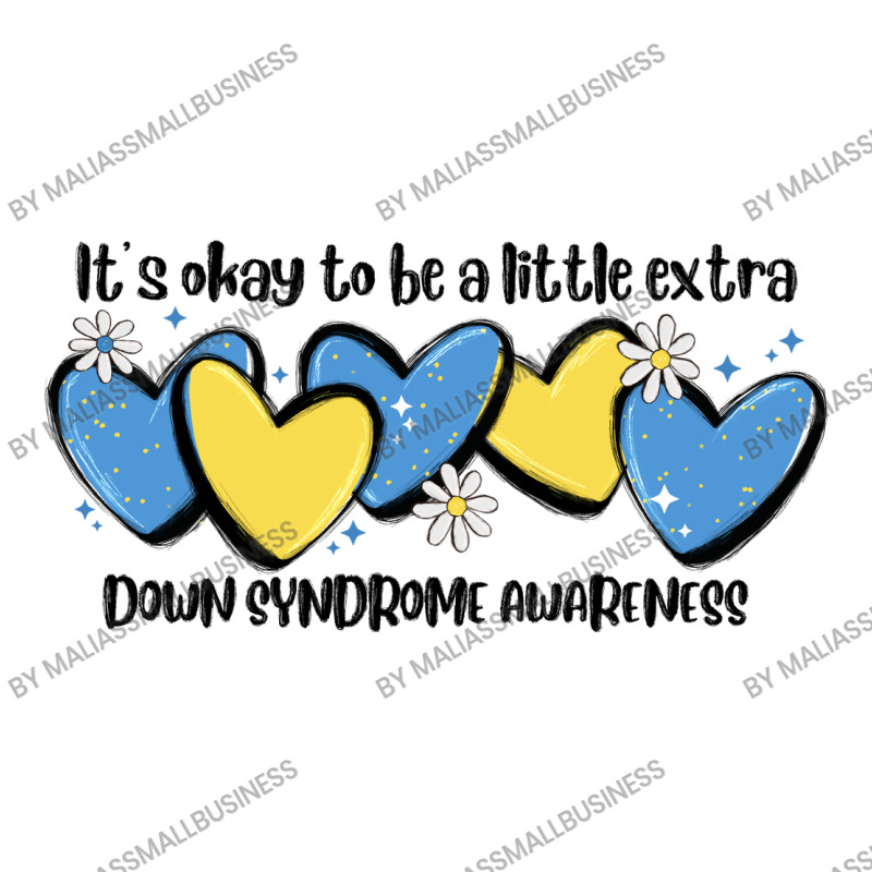 It's Okay To Be Little Extra Down Syndrome Awarene Debie Paper Bag - 10 X 5 X 13 | Artistshot