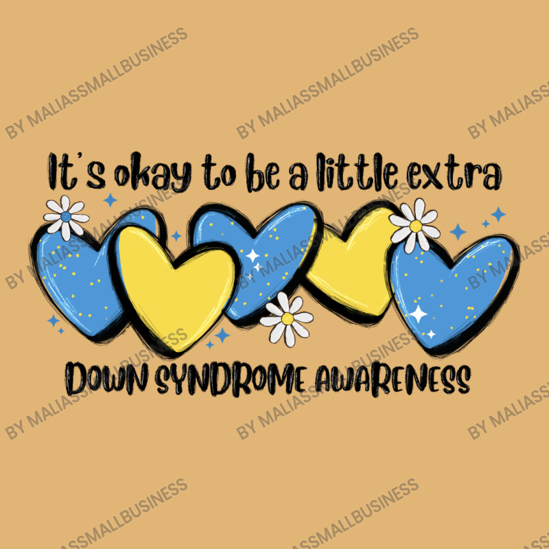 It's Okay To Be Little Extra Down Syndrome Awarene Vintage Short | Artistshot