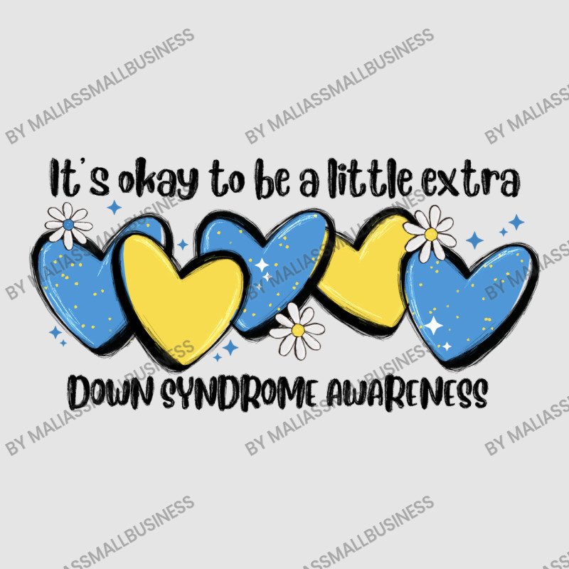 It's Okay To Be Little Extra Down Syndrome Awarene Medium-length Apron | Artistshot