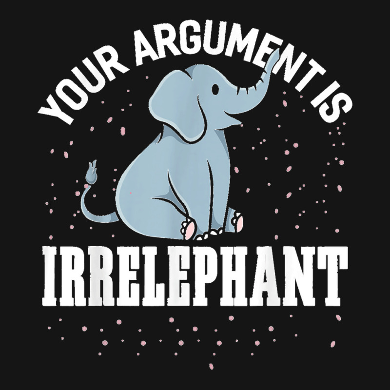 Your Argument Is Irrelephant Funny Elephant Mesh cap by WirtzRichard | Artistshot