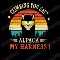 Climbing You Say Alpaca My Harness Funny Rock Climber V-neck Tee | Artistshot