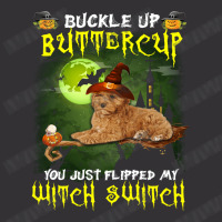 Cockapoo Buckle Up Buttercup You Just Flipped My Witch Switch Vintage Hoodie And Short Set | Artistshot