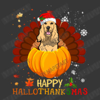 Cocker Spaniel Halloween And Merry Christmas Happy Hallothanksmas Toddler Hoodie | Artistshot