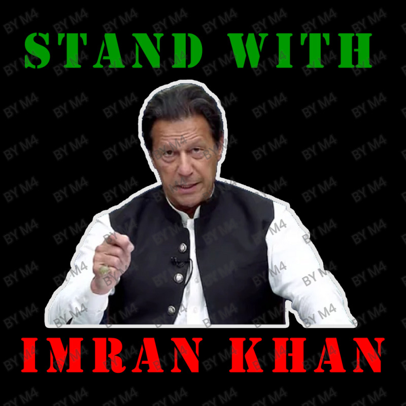 Stand With Imran Khan Pakistan Design Zipper Hoodie by M4 | Artistshot