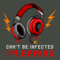 Can T Be Infected I M Gaming  Gamer Video Games Online Pullover Trucker Cap | Artistshot