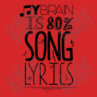 My Brain Is 80 Song Lyrics Music Lover Novelty Tee Day Gift Trucker Cap | Artistshot