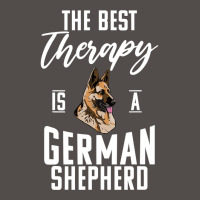 The Best Therapy Is A German Shepherd Owner Flat Bill Snapback Cap | Artistshot