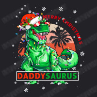 Daddysaurus T Rex Dinosaur Family Matching Christmas Youth Tee | Artistshot