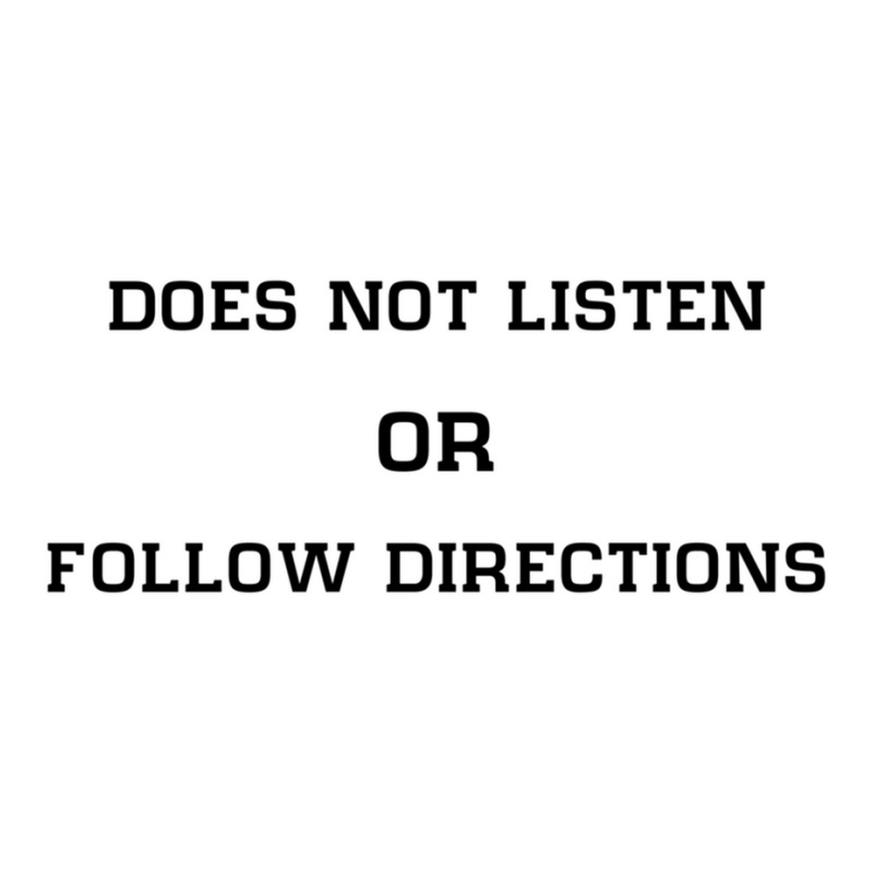 Does Not Listen Or Follow Directions Double Wine Paper Bag - 6 1/2 X 3 1/2 X 12 3/8 | Artistshot