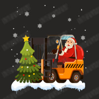 Forklift Driver Operator Santa Claus Teamster Christmas Ladies Fitted T-shirt | Artistshot