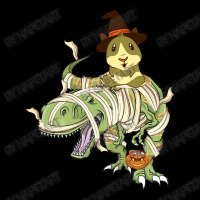 Funny Guinea Pig Riding Mummy T Rex Dinosaur Halloween V-neck Tee | Artistshot