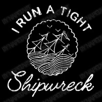 Funny I Run A Tight Shipwreck Adjustable Cap | Artistshot