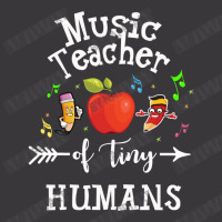 Music Teacher Of Tiny Humans Back To School Music Director Gift Ladies Curvy T-shirt | Artistshot