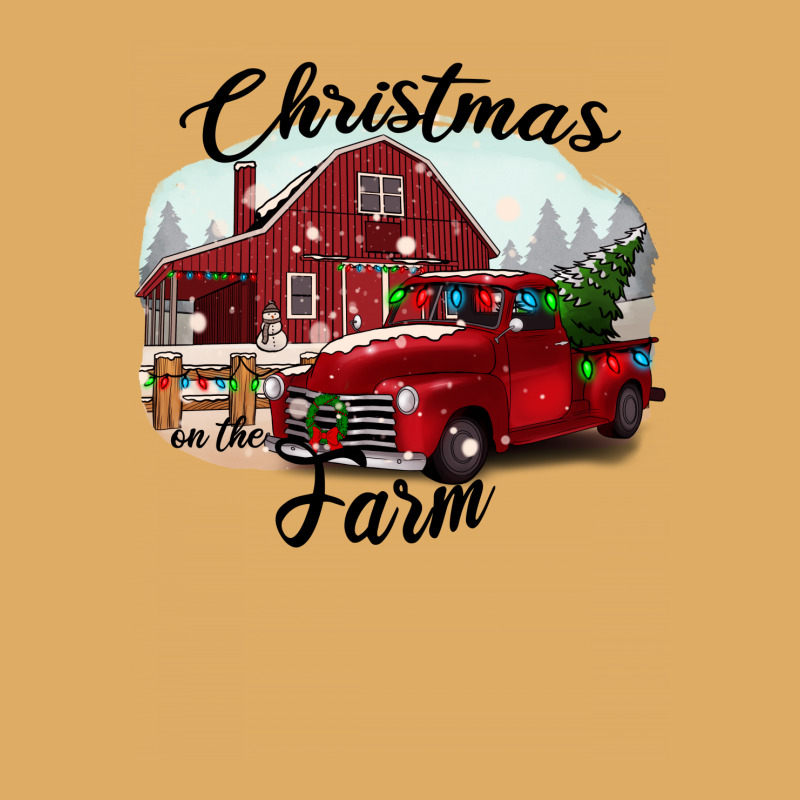 Farm On The Truck Christmas Urban Heavy T-shirt by Apollo | Artistshot