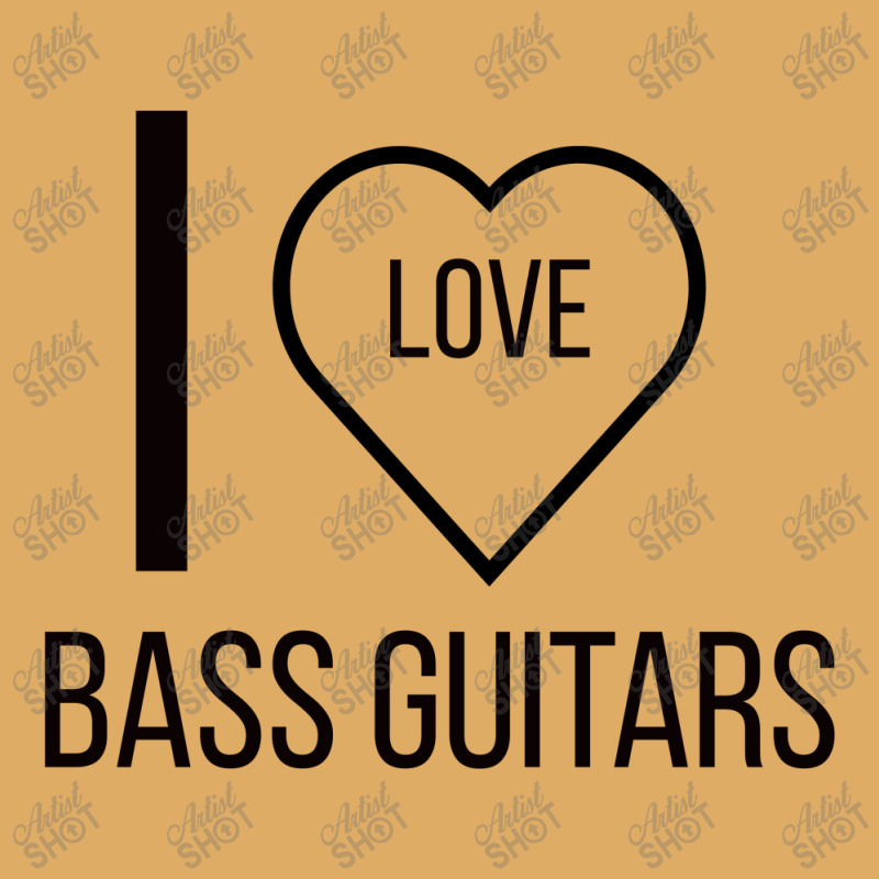 I Love Bass Guitars Urban Heavy T-shirt by ARTMAKER79 | Artistshot