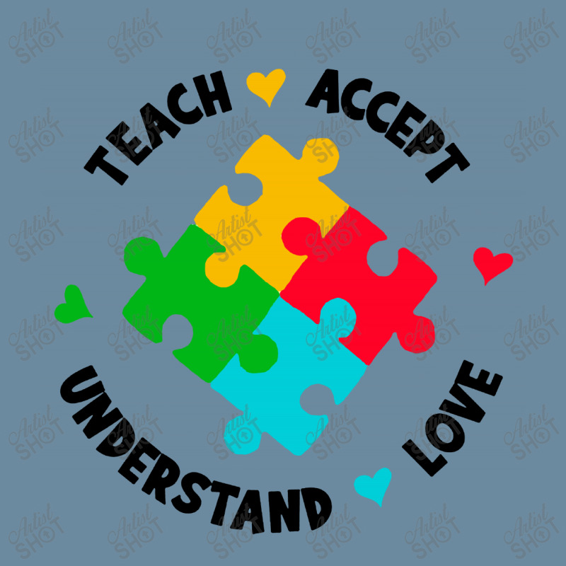 Teach Accept Understand Love Urban Heavy T-shirt by paulscott Art | Artistshot