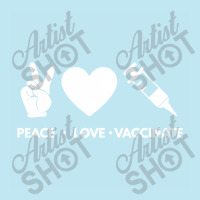 Peace Love Vaccinate Urban Heavy T-shirt | Artistshot