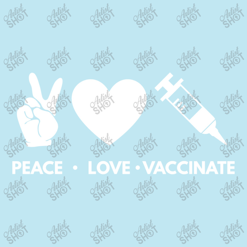 Peace Love Vaccinate Urban Heavy T-shirt | Artistshot