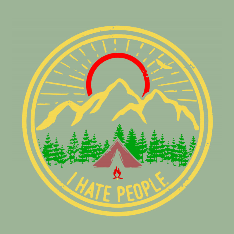 I Hate People Camp Urban Heavy T-shirt by atereabag | Artistshot